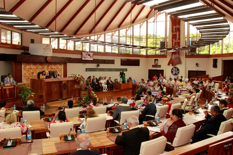 Ouverture de la session administrative de l’assemblée de la Polynésie française