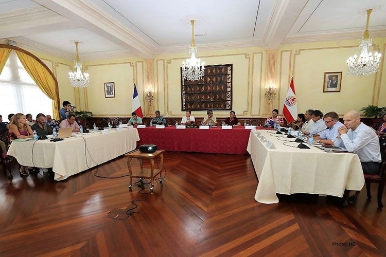 Le président de la commission du tourisme participe à la première réunion du comité de pilotage du Plan climat énergie de la Polynésie française