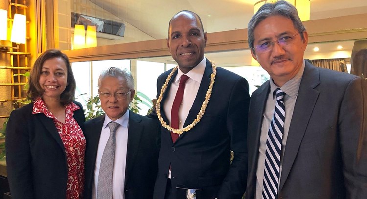 Fin de la mission de la délégation parlementaire polynésienne à Paris