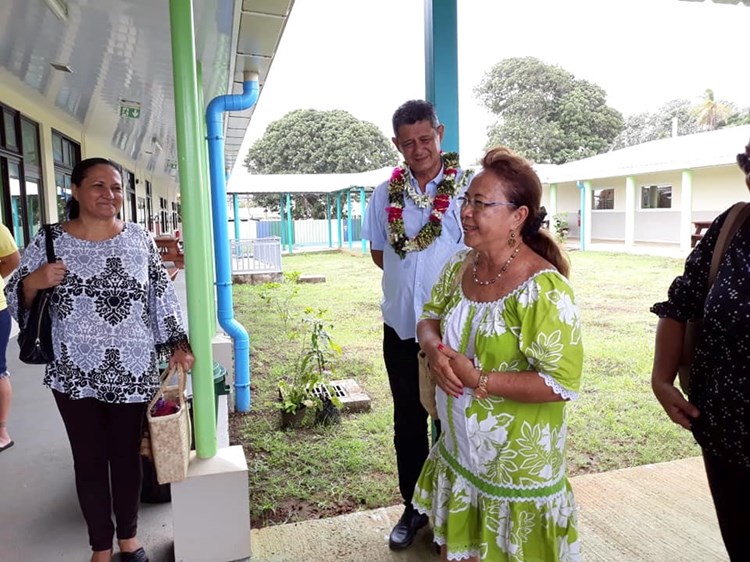 Les membres de la CCBF visitent le Lycée d'enseignement agricole "John DOOM" de Taravao