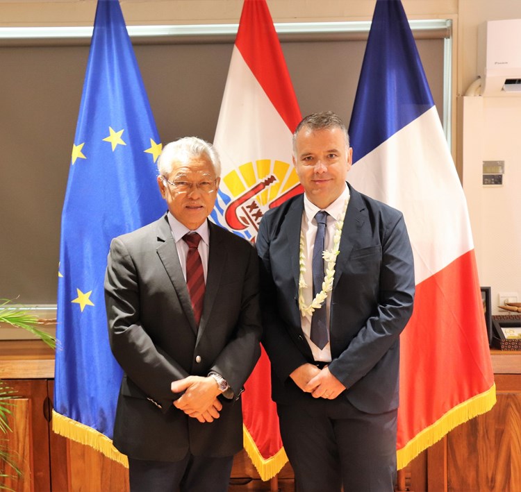Visite protocolaire du nouveau président de la chambre territoriale des comptes