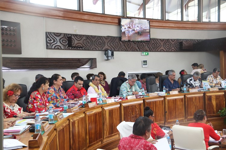 Le budget général de la Polynésie française pour l’exercice 2020 adopté lors de la 6e séance de la session budgétaire