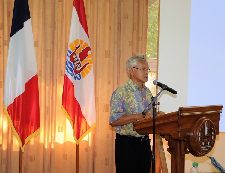 Intervention du Président de l’assemblée de la Polynésie française dans le cadre du Séminaire du Conseil de coopération économique du Pacifique