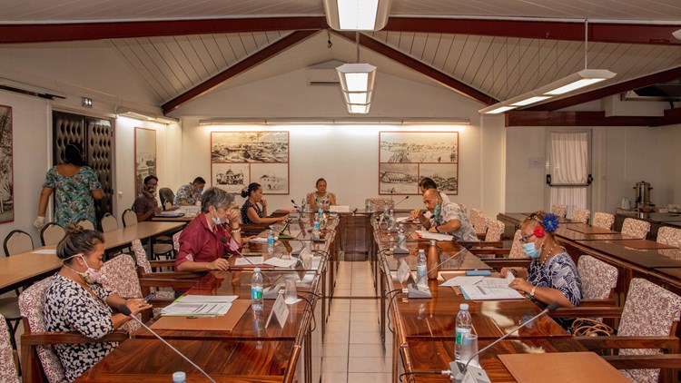 Cinq projets d’arrêté étudiés en commission de contrôle budgétaire et financier de l’assemblée de la Polynésie française