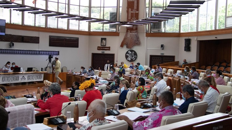Le budget général de la Polynésie française pour 2021 adopté lors de la 6ème séance de la session budgétaire