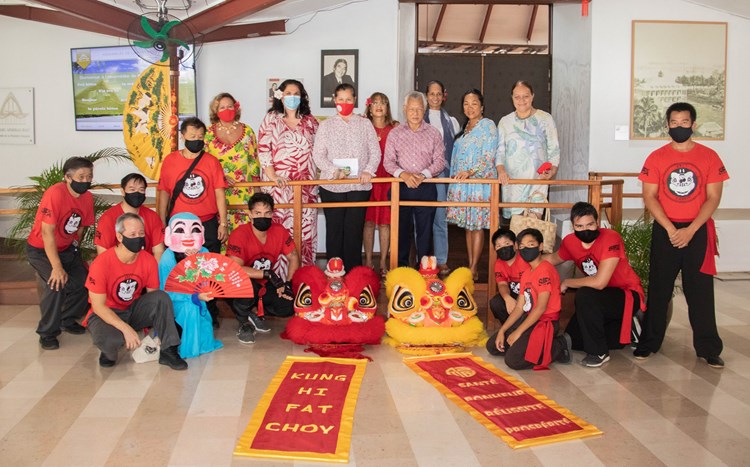 Le Nouvel An chinois célébré à l’assemblée de la Polynésie française