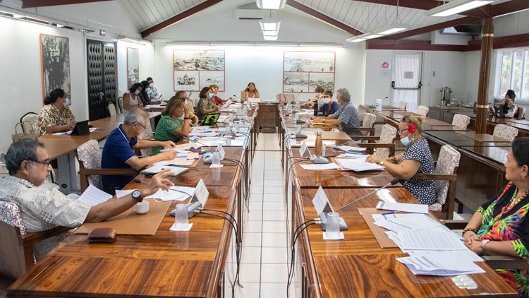 Treize projets d’arrêté étudiés en commission de contrôle budgétaire et financier de l’assemblée de la Polynésie française