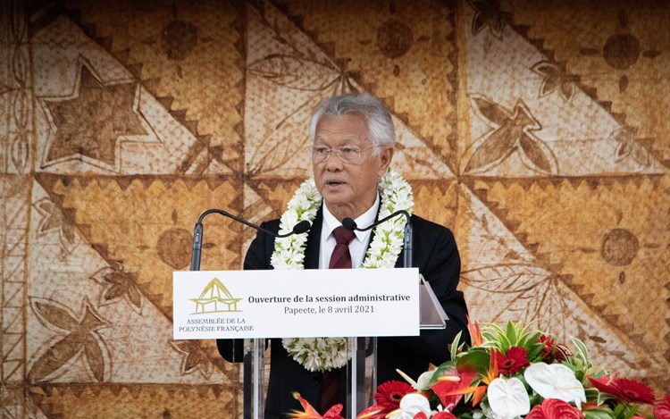 La session administrative de l’assemblée de la Polynésie française est ouverte
