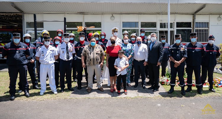 Mme Sylvana PUHETINI participe à la journée nationale des sapeurs-pompiers