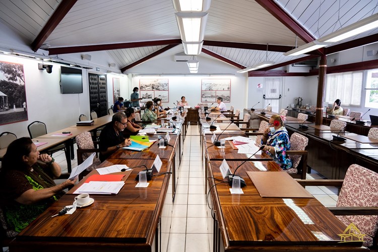 Trente-cinq projets d’arrêté étudiés en commission de contrôle budgétaire et financier de l’assemblée de la Polynésie française
