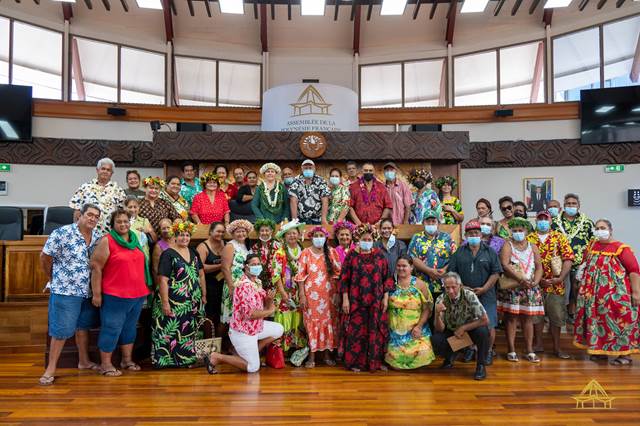 Visite de 45 membres d’associations de la commune de Paea