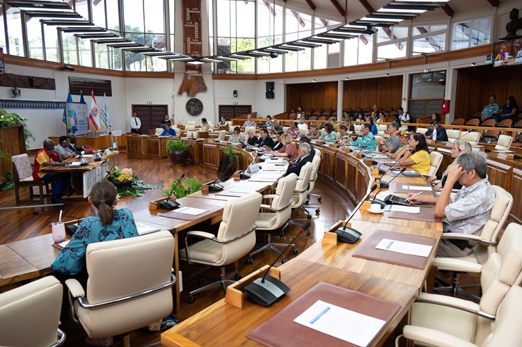 Séminaire parlementaire sur les changements climatiques et les objectifs du développement durable au profit des élus de Polynésie française et du Pacifique