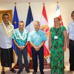 Une délégation parlementaire de Wallis-et-Futuna reçue par le Président de l’assemblée