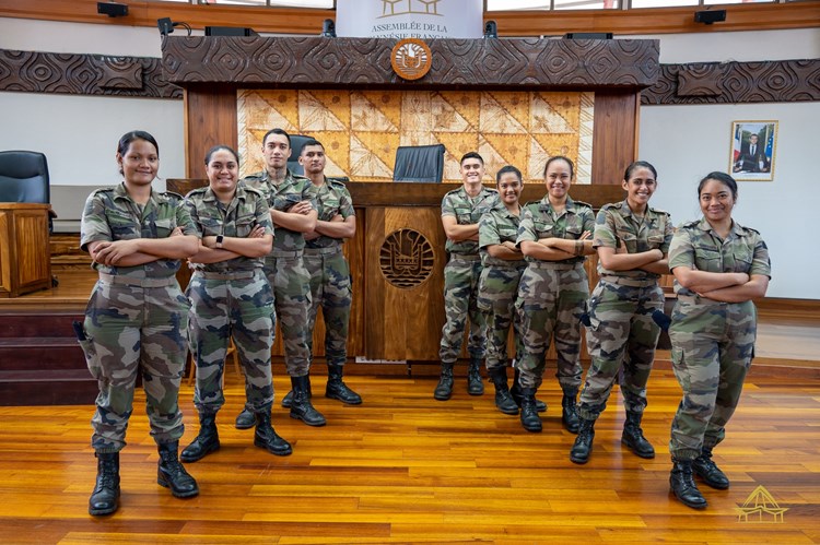 Neuf stagiaires du RSMA visitent la troisième institution du Pays