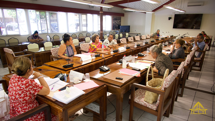 Vingt-deux projets d’arrêté étudiés en commission de contrôle budgétaire et financier de l’assemblée de la Polynésie française