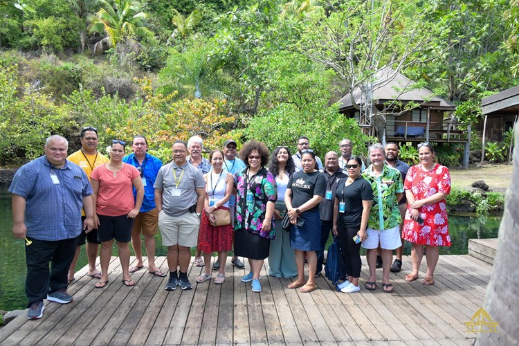 Parliamentary delegations from the Pacific visit the JRCC and emblematic sites of the municipality of Arue