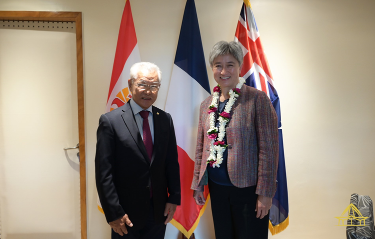 Le président de l’assemblée reçoit Mme Penny WONG, ministre des affaires étrangères d’Australie