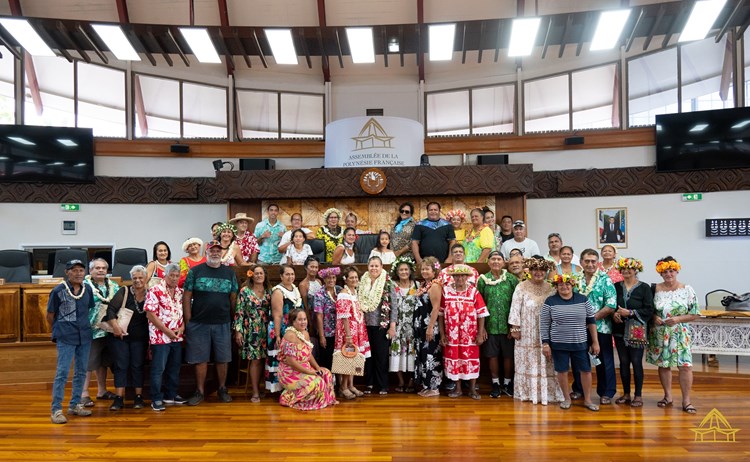 L’association Tama Hopa en visite à l’assemblée