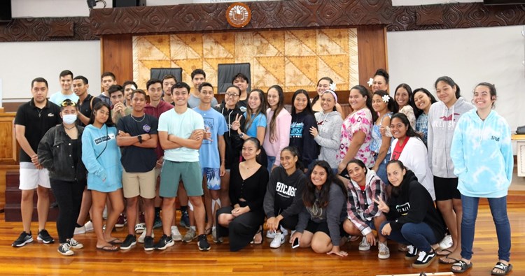 Visite guidée d’une classe de 1ère générale du lycée Sacré Cœur de Taravao