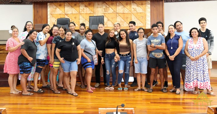 Visite guidée de deux classes de CAP du lycée de Taravao