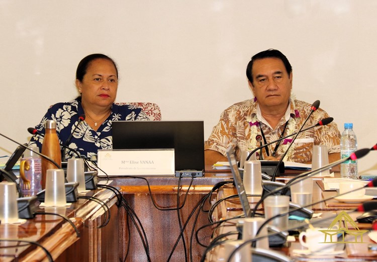 Réunion d’information de la commission de l’économie sur le projet de loi du pays portant création de la fiducie de droit polynésien