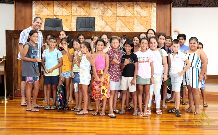 Visite guidée pour 25 élèves de l’école Hélène AUFFRAY de Pueu