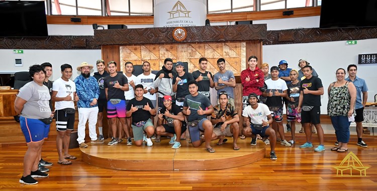 Visite guidée pour deux classes du lycée de Taiarapu Nui 
