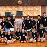 Visite guidée de la classe de 6ème de l'école Vahitutautua de Takaroa