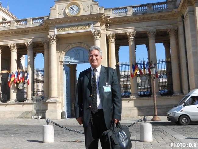 Jean-Christophe Bouissou reçu par la vice présidente de l’Assemblée nationale