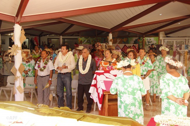 Inauguration de l’exposition artisanale Faa’a i te rima ve’a ve’a