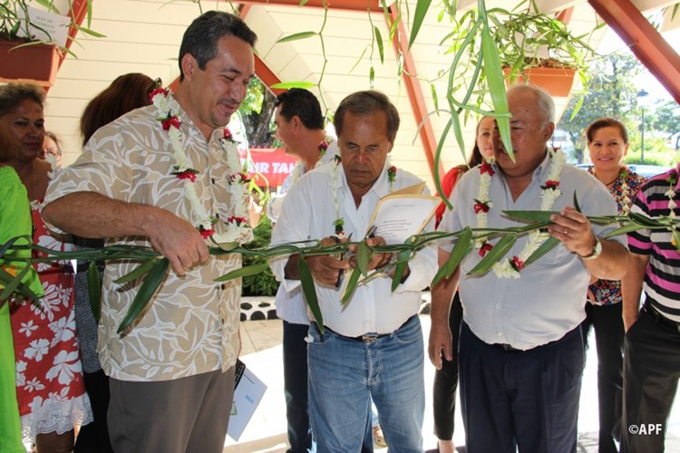 Inauguration de la 8ème édition de la Semaine de la Vanille de Tahiti