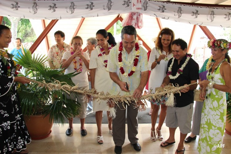 Inauguration du salon « Art du Fenua »
