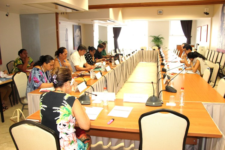 Réunion de la commission de contrôle budgétaire et financier