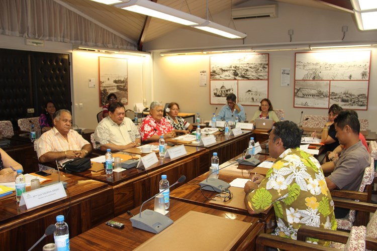 Réunion de la commission de contrôle budgétaire et financier