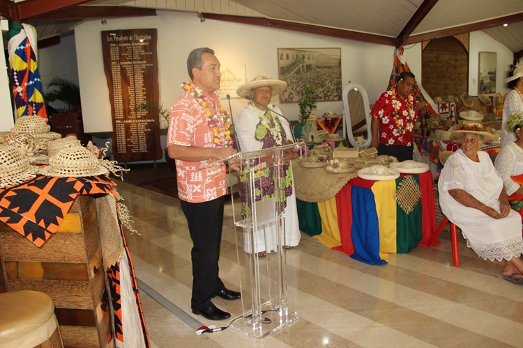Ouverture du salon artisanal Te Rara’a à l’assemblée
