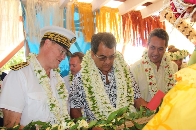Inauguration de la 15e édition du salon des îles Australes