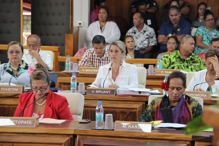 Reprise de la première séance de la session budgétaire 2018