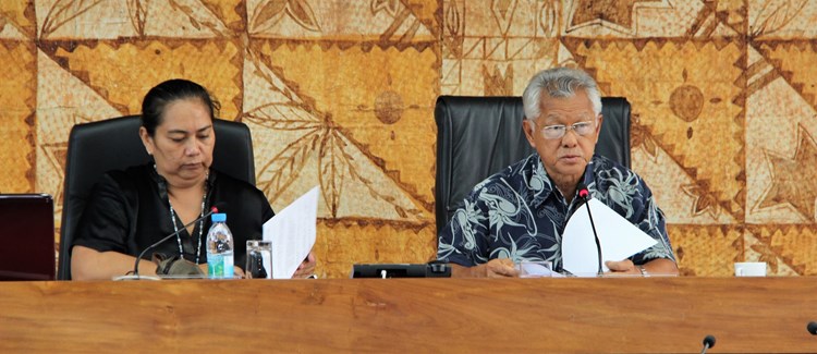 Deux avis, cinq lois du pays, quatre délibération et une résolution adoptés à l’occasion de la cinquième séance de la session budgétaire 