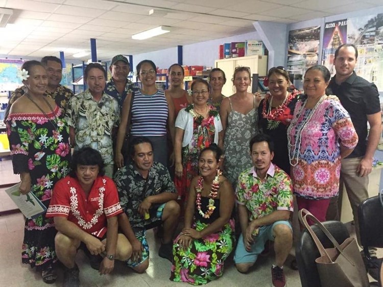 Les membres de la CCBF visitent l’EAG et le Musée James Norman HALL