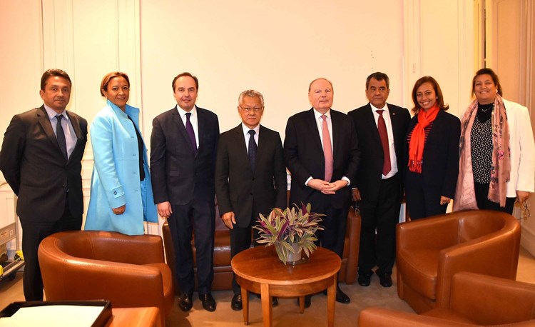 Réforme du statut de la Polynésie française : la délégation conduite par Édouard Fritch rencontre six groupes parlementaires au Sénat 