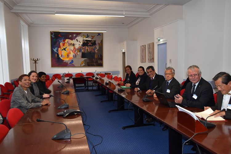 Rencontre avec la délégation outre-mer de l’Assemblée nationale