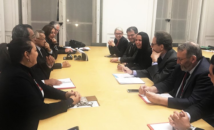Rencontre avec le groupe LREM de l’Assemblée nationale