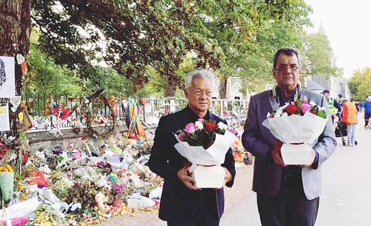 Cérémonie en hommage aux victimes des attentats de Christchurch