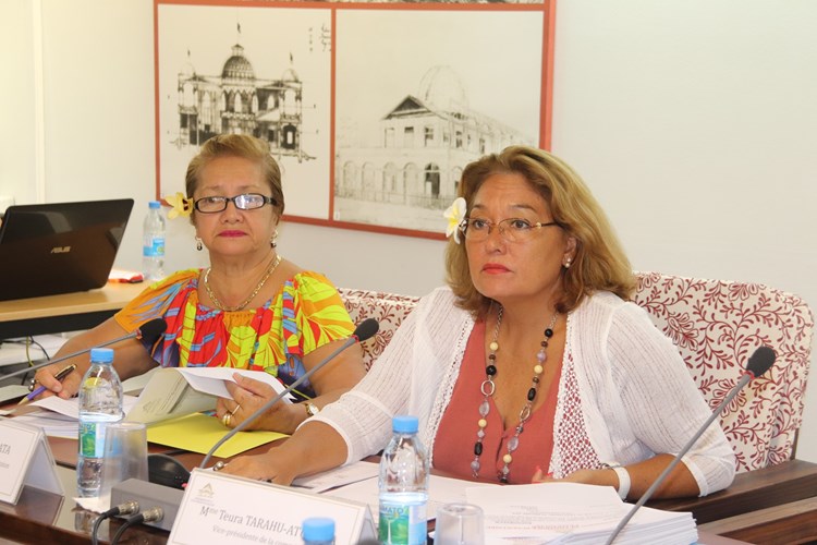 Quarante-deux projets d’arrêté étudiés en commission de contrôle budgétaire et financier de l’assemblée de la Polynésie française.