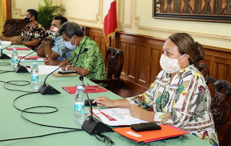 Village Tahitien : bilan des auditions des porteurs de projet en présence de la 1ère vice-présidente
