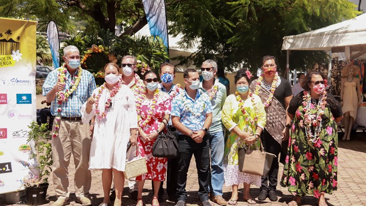 La première vice-présidente de l’assemblée participe à l’ouverture du 20ème salon Made in Fenua