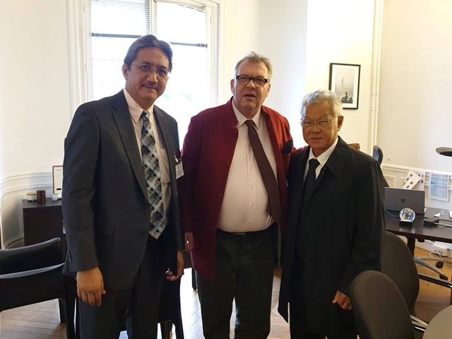 Novembre 2018 - Présentation de la chaîne parlementaire LCP - Assemblée nationale par son Président Directeur Général