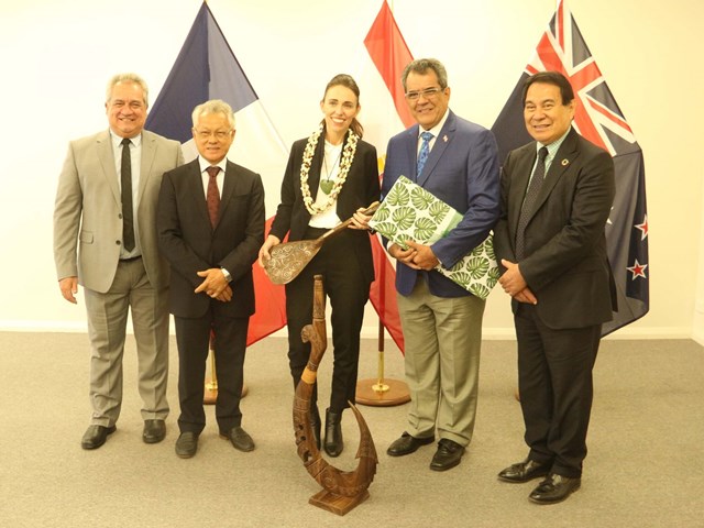 Août 2019 -  Entretien avec la Première ministre de Nouvelle-Zélande, Mme Jacinda ARDEN