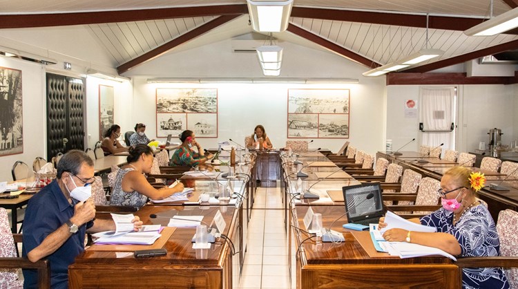 Quarante-et-un projets d’arrêté étudiés en commission de contrôle budgétaire et financier de l’assemblée de la Polynésie française