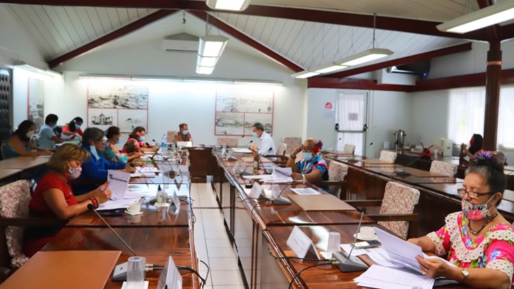 Douze projets d’arrêté étudiés en commission de contrôle budgétaire et financier de l’assemblée de la Polynésie française